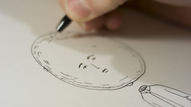 Andrew Rae Drawing Moonhead copy